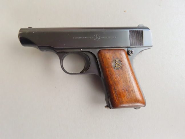 6.35mm German Ortgies Model 1927 Pocket Pistol