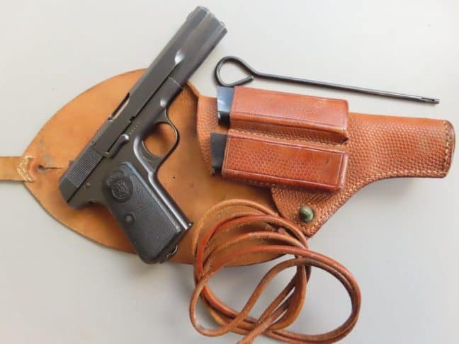 9mm Browning Long Husqvarna Model 1907 Military Pistol