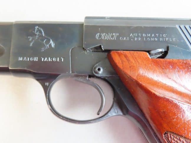 .22 Colt Match Target pistol