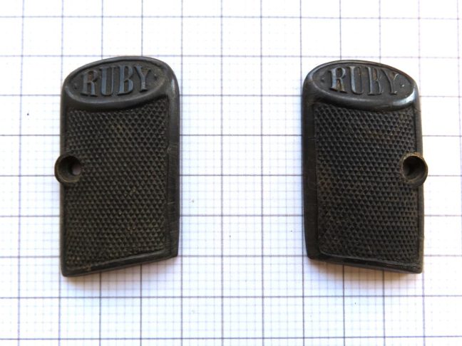 Original Grips for Spanish Ruby Pistol