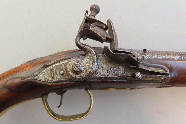 .60 Bore English Griffin & Tow Flintlock Pistol