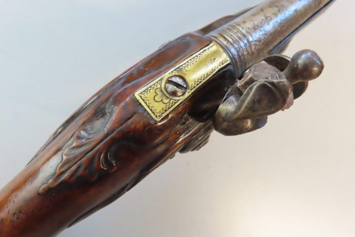 .60 Bore English Griffin & Tow Flintlock Pistol