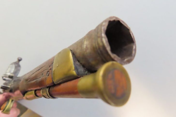 .60 Bore English Griffin & Tow Flintlock Pistol