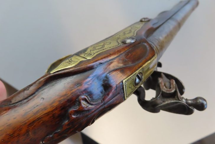 .60 Bore English Griffin & Tow Flintlock Pistol
