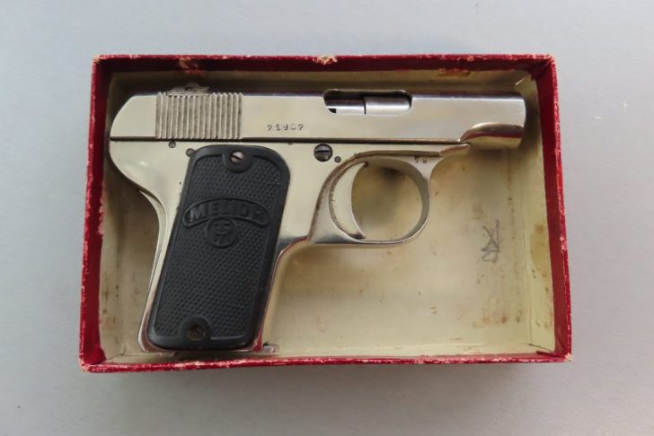 6.35mm Melior Pistol in Original Box
