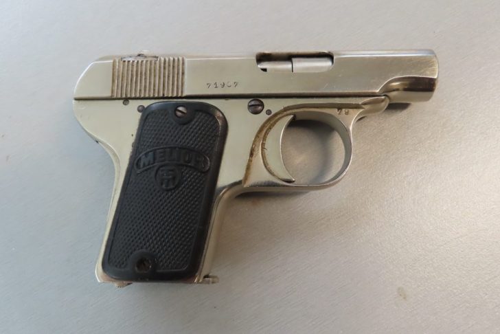 6.35mm Melior Pistol in Original Box