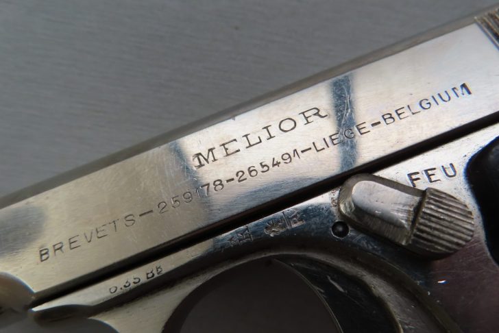 6.35mm Melior Pistol in Original Box