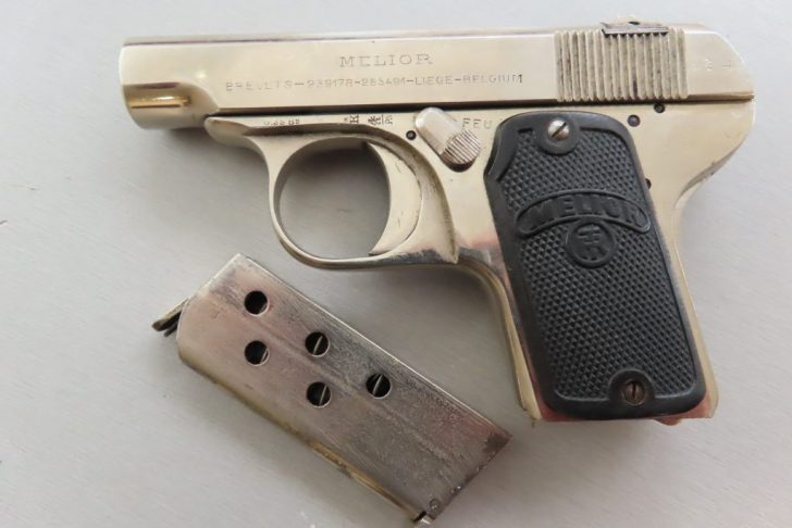 6.35mm Melior Pistol in Original Box