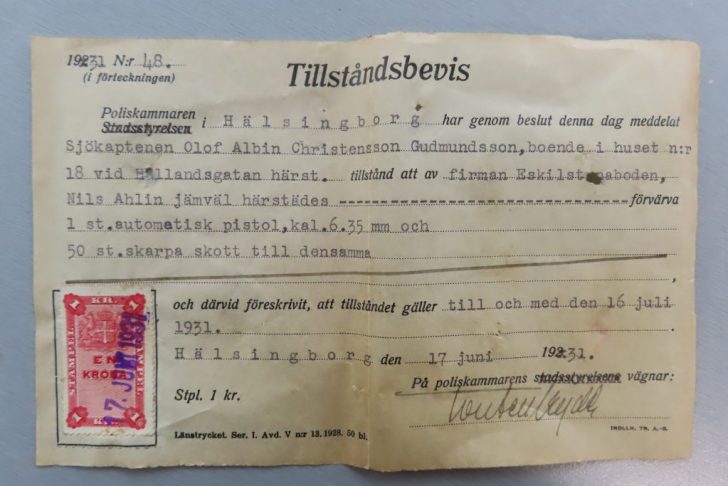6.35mm Melior Pistol in Original Box